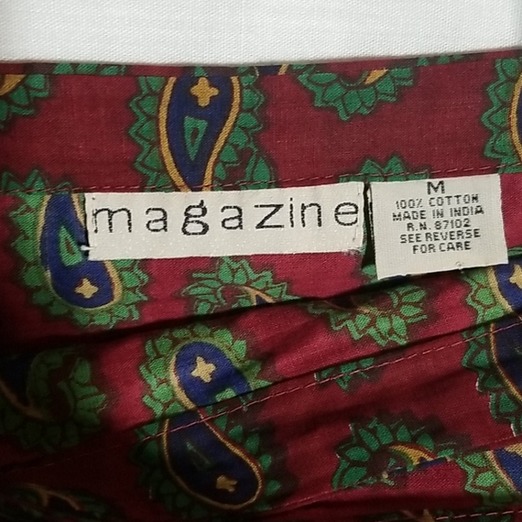 Casual wrap cotton skirt - Picture 3 of 4